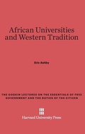 Cover: African Universities and Western Tradition - Harvard University Press