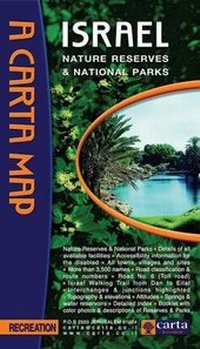 Abbildung von: Map of Israel - Carta,The Israel Map & Publishing Company Ltd,Israel