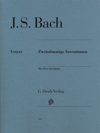 Abbildung von: Johann Sebastian Bach - Zweistimmige Inventionen - Henle, Günter