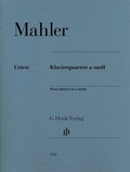 Cover: Gustav Mahler - Klavierquartett a-moll - Henle, G&uuml;nter