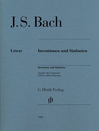 Abbildung von: Johann Sebastian Bach - Inventionen und Sinfonien - Henle, Günter