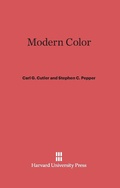 Cover: Modern Color - Harvard University Press