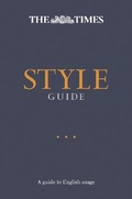 Cover: The Times Style Guide - Times Books