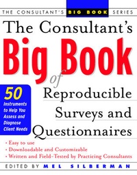 Abbildung von: The Consultant's Big Book of Reproducible Surveys and Questionnaires - McGraw-Hill Education