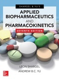 Cover: Applied Biopharmaceutics & Pharmacokinetics, Seventh Edition - McGraw-Hill Education