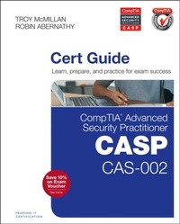 Abbildung von: CompTIA Advanced Security Practitioner (CASP) CAS-002 Cert Guide - Pearson IT Certification