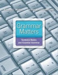 Enlarge image Cover: Grammar Matters Plus Mylab Writing with Pearson Etext -- Access Card Package - Pearson