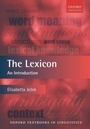 Cover: The Lexicon - Oxford University Press