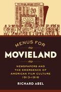Cover: Menus for Movieland - University of California Press