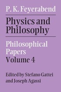 Cover: Physics and Philosophy: Volume 4 - Cambridge University Press