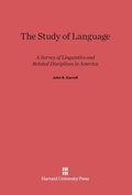 Cover: The Study of Language - Harvard University Press