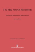 Cover: The May Fourth Movement - Harvard University Press