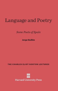 Enlarge image Cover: Language and Poetry - Harvard University Press