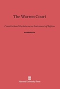 Cover: The Warren Court - Harvard University Press