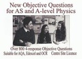 Cover: New Objective Questions for AS and A-Level Physics - Mickledore Publishing