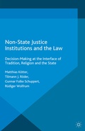 Cover: Non-State Justice Institutions and the Law - Palgrave Macmillan