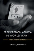 Cover: Free French Africa in World War II - Cambridge University Press