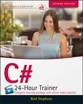Cover: C# 24-Hour Trainer - Wrox