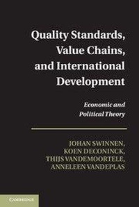 Enlarge image Cover: Quality Standards, Value Chains, and International Development - Cambridge University Press