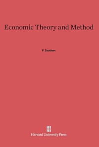 Enlarge image Cover: Economic Theory and Method - Harvard University Press