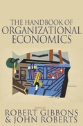 Cover: The Handbook of Organizational Economics - Princeton University Press