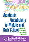 Cover: Academic Vocabulary in Middle and High School - Guilford Press