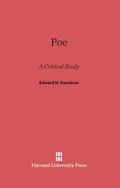 Cover: Poe - Harvard University Press