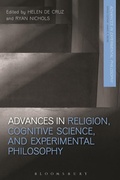 Cover: Advances in Religion, Cognitive Science, and Experimental Philosophy - Bloomsbury Academic
