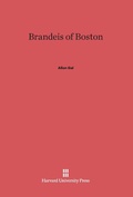 Cover: Brandeis of Boston - Harvard University Press