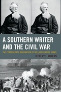 Cover: A Southern Writer and the Civil War - Lexington Books