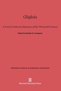 Cover: Gliglois - Harvard University Press