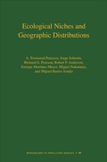 Cover: Ecological Niches and Geographic Distributions - Princeton University Press