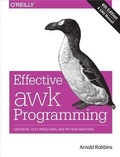 Cover: Effective awk Programming - O'Reilly