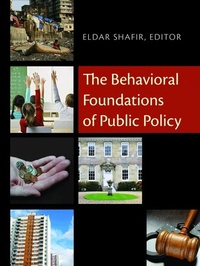 Enlarge image Cover: The Behavioral Foundations of Public Policy - Princeton University Press