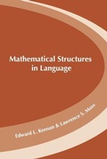 Cover: Mathematical Structures in Languages - Centre for the Study of Language & Information