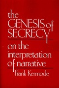 Cover: The Genesis of Secrecy - Harvard University Press