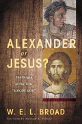 Cover: Alexander or Jesus? - Wipf & Stock Publishers