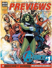 Enlarge image Cover: Previews March 2015 - PREVIEWS Publications
