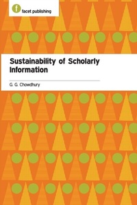 Abbildung von: Sustainability of Scholarly Information - Facet Publishing