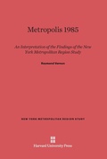 Cover: Metropolis 1985 - Harvard University Press