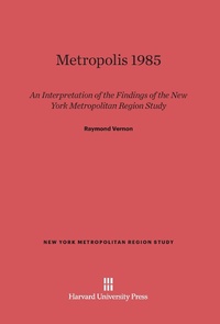 Enlarge image Cover: Metropolis 1985 - Harvard University Press