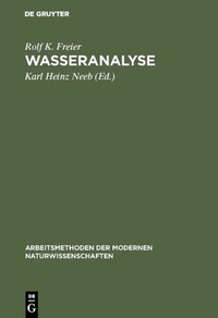 Abbildung von: Wasseranalyse - De Gruyter