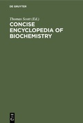 Cover: Concise encyclopedia of biochemistry - De Gruyter