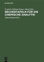 Bild: Rechentafeln für die chemische Analytik - De Gruyter
