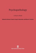 Cover: Psychopathology - Harvard University Press