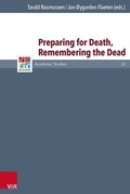Cover: Preparing for Death, Remembering the Dead - Vandenhoeck & Ruprecht