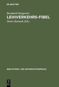 Abbildung von: Leihverkehrs-Fibel - De Gruyter Saur