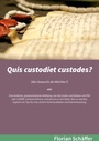 Cover: Quis custodiet custodes? - BoD - Books on Demand