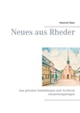 Cover: Neues aus Rheder - BoD - Books on Demand