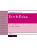 Cover: Eisler in England - Breitkopf & H&auml;rtel